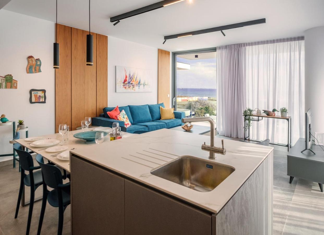 Gaia Seaview Apartment 1 拉纳卡 外观 照片
